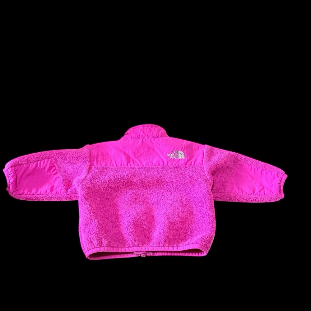 Infant Girl  The North Face‎ Polartec Pink Full Zip Fleece Jacket 0-3M Preowned - Picture 3 of 7